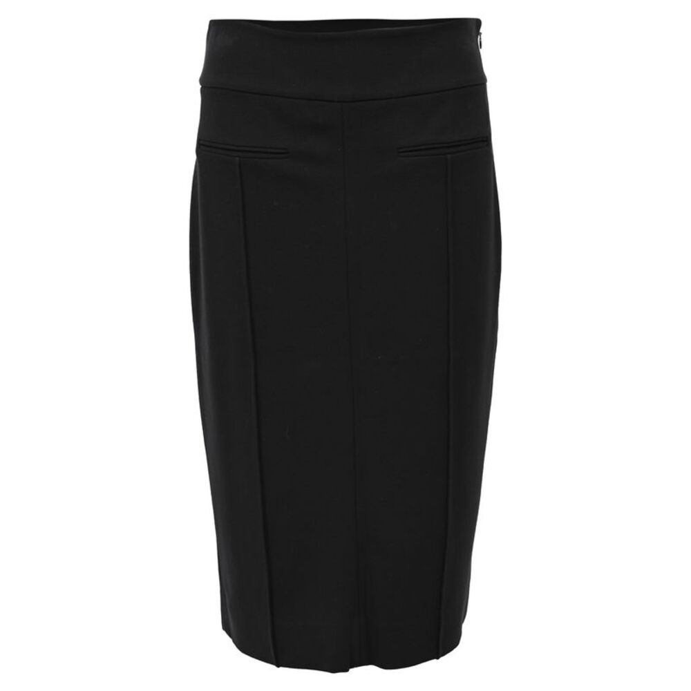 Diane Von Furstenberg Pencil Skirt in Black Viscose